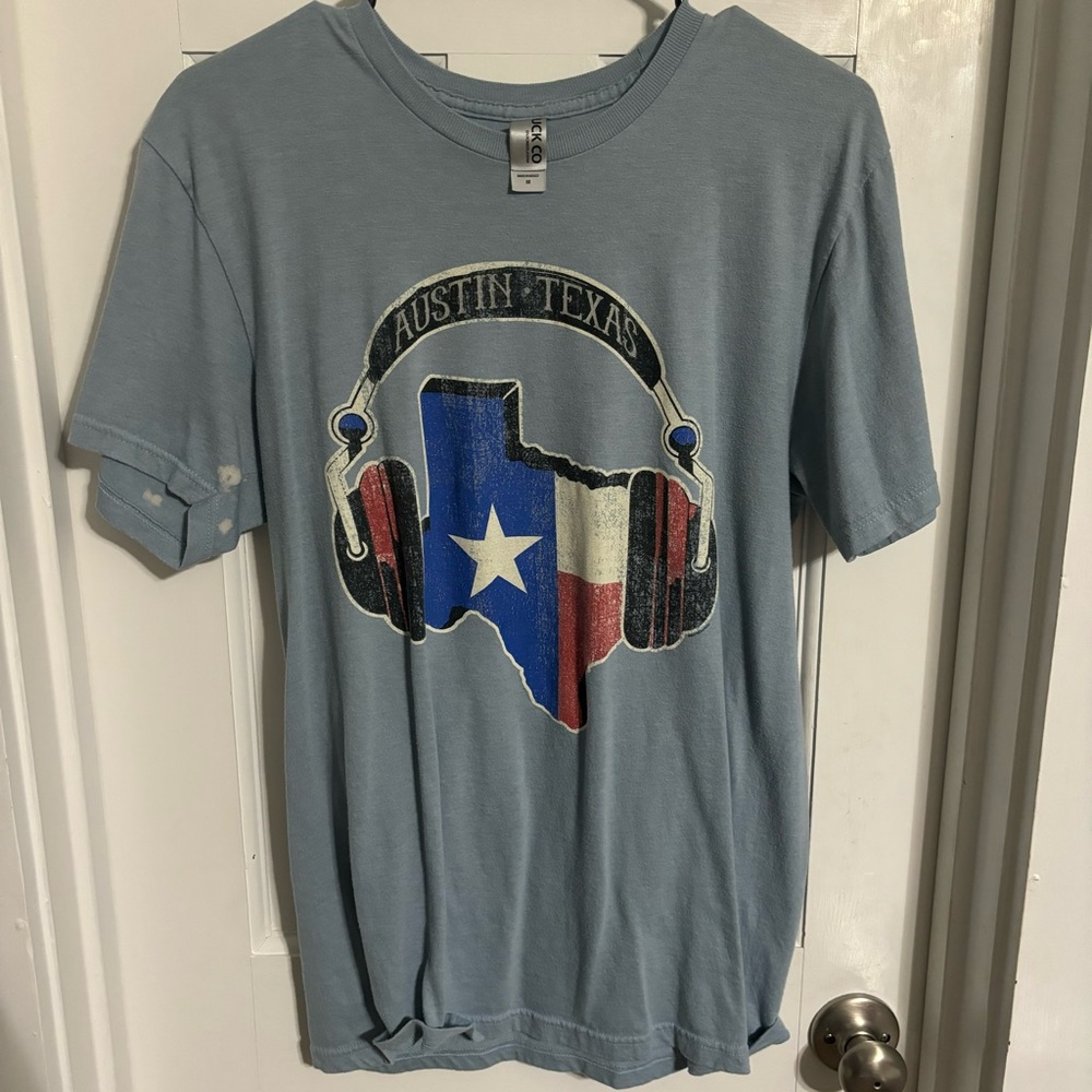 Blue Austin Texas Graphic T-Shirt